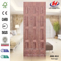 JHK-013 Projekt Unequal Blatt Tür MDF CARB Bubinga Furnier Materail Blatt